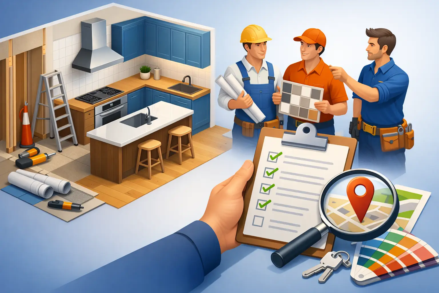 How to Choose Kitchen Remodeling Contractors Near Me