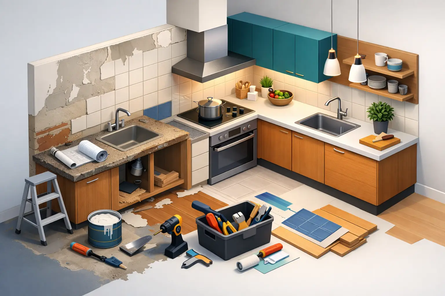 How to Remodel Kitchen for Cheap
