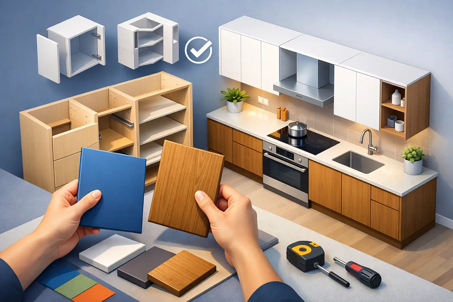 How to Choose Frameless Cabinets Right