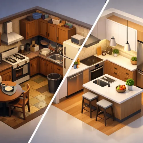 Small Kitchen Remodel Before After Ideas