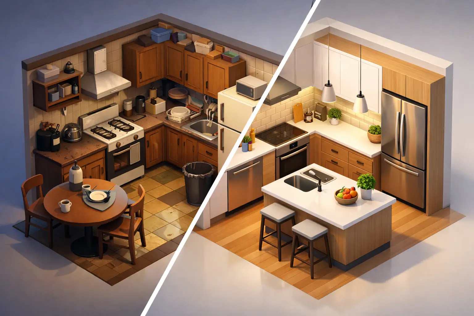 Small Kitchen Remodel Before After Ideas