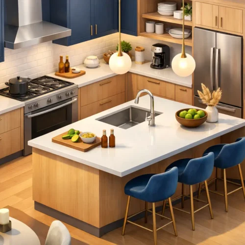 Affordable Upscale Kitchen Design That Lasts