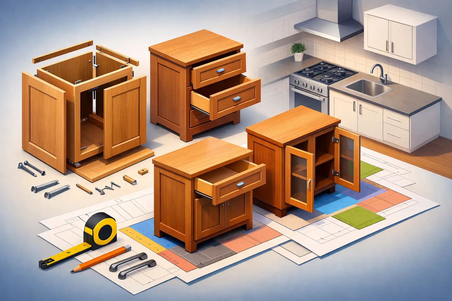 RTA Wood Cabinet Guide for Smarter Kitchen Plans