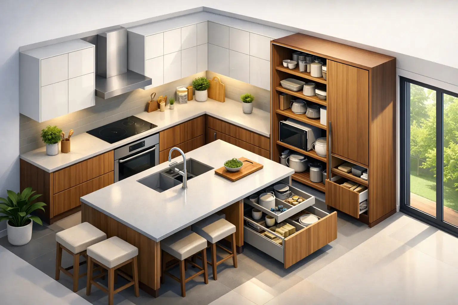 Frameless Cabinets Weston Homeowners Prefer
