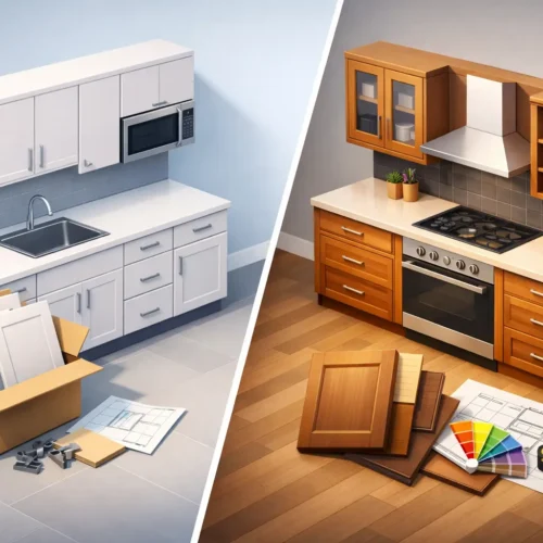 Stock vs Custom Kitchen Cabinets: What Fits?
